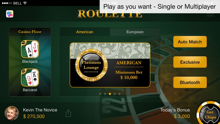 Roulette Multiplayer