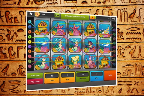 Pharaoh Pyramid Slots - Big Daily Jackpots screenshot 4