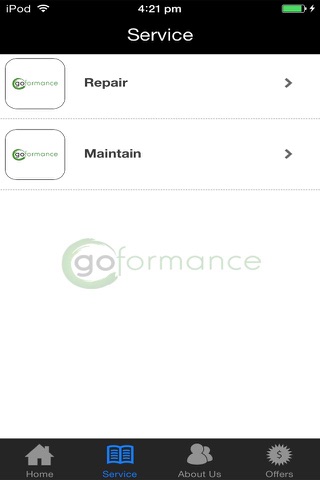 Goformance screenshot 4