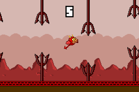 Satan Bird - True Face of Flappy One! screenshot 3