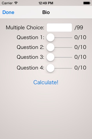 AP Score Calculator screenshot 2