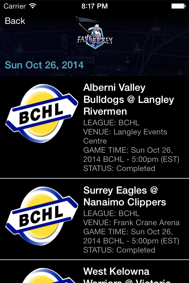 FASTHockey Live screenshot 4