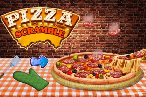 Pizza Scramble - Crazy rising star chef’s girls kids kitchen Game screenshot 2