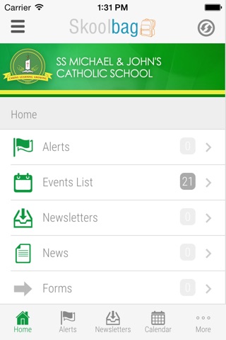 Ss Michael & John's Catholic School - Skoolbag screenshot 2