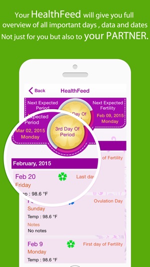 My period tracker - Fertility tracker for Women / Girl's Ovu(圖3)-速報App