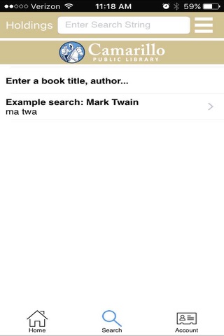 Camarillo Public Library App screenshot 2
