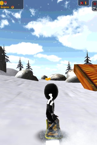 Snow Mountain Surfers - a New Snowboard Down Hill Experience screenshot 4