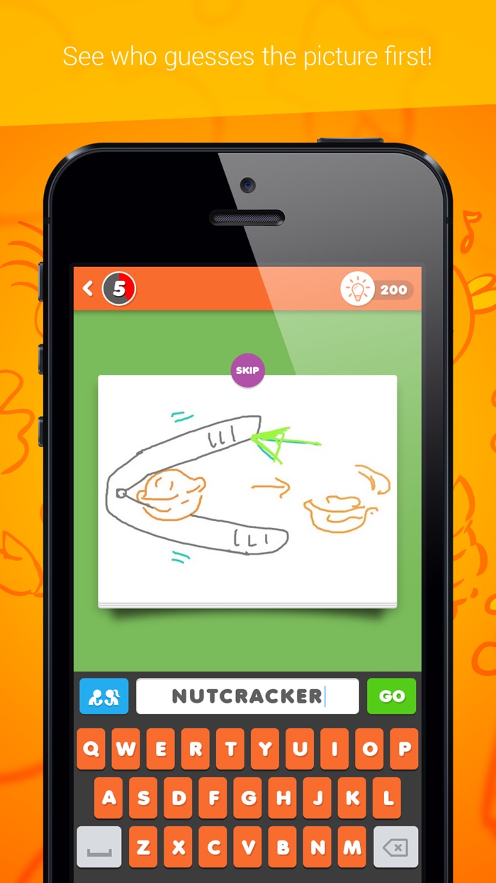 找到涂鸦〜猜什么隐藏的画面在这个自由党哑谜游戏