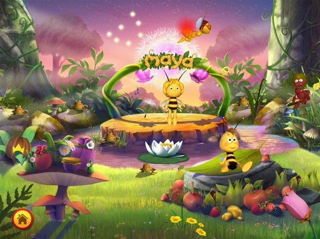 ‎Maya the Bee: Flower Party Screenshot