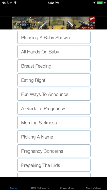 iPregnancy And Baby Guide Free App