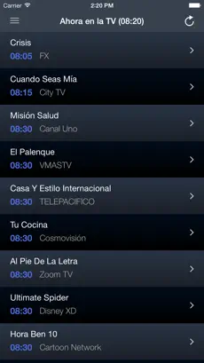 Captura de Pantalla 2 Televisión de Colombia iphone