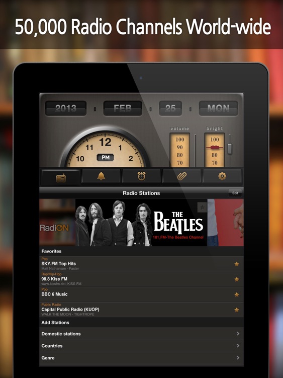 RadiON2 HD - The world's best music radio stations are here!