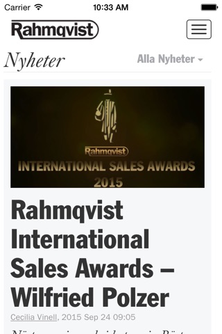 Rahmqvist Intranet Mobile screenshot 3