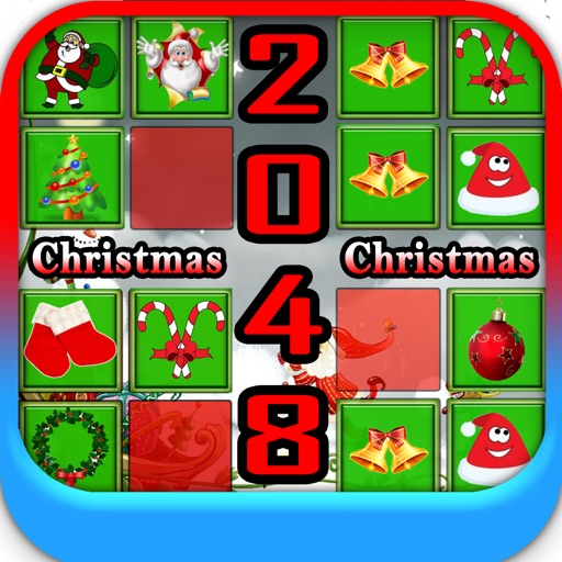 Christmas 2048-Play to Acheive Santa Tiles icon