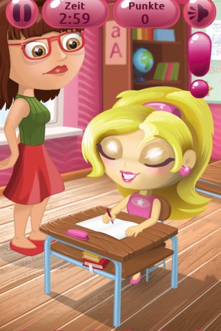 School with Lucy: Play a fun & free Slacking Games App for Girlsのおすすめ画像2