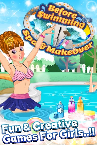 Before Swimming Spa And Makeover game screenshot 4