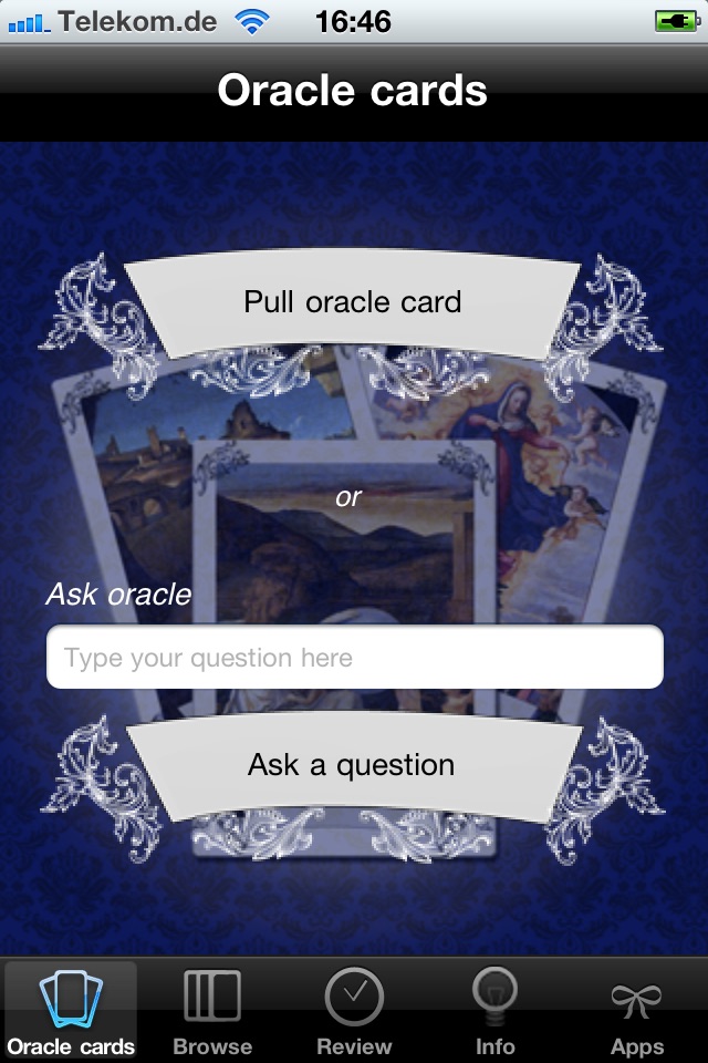 Oracle Cards screenshot 2