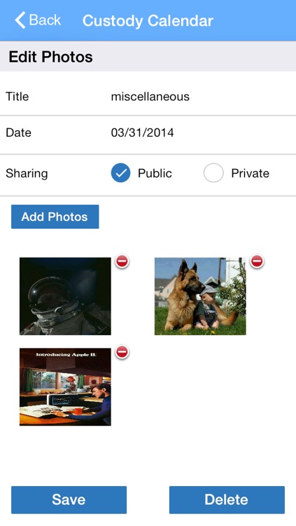Custody Calendar screenshot-4