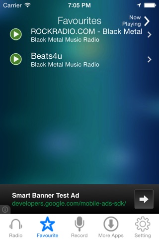 Black Metal Music Radio Recorder screenshot 3