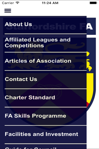 Staffordshire Football Association screenshot 2