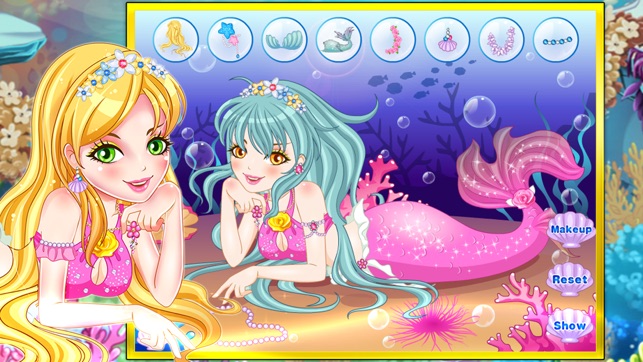 Mermaid princess party dressup(圖2)-速報App