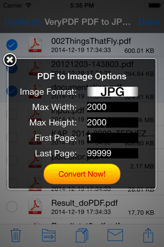 VeryPDF PDF to JPG Image screenshot 4
