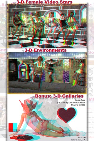 Instant Music Video 3D Dancing Girls Music Jukebox™ screenshot 3