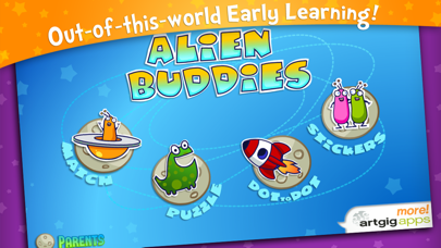 Alien Buddies – Preschool Learning Activities Screenshot 1