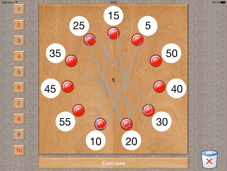 Montessori Times Table Circle