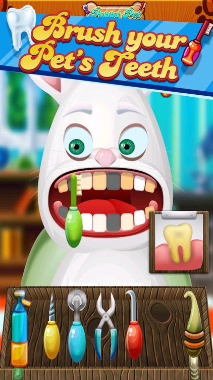 ‘ A Baby Puppy Pet Tooth Vet- Farm Animal Dentist Game screenshot-3