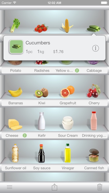 Fridge in your pocket PRO + Shopping list