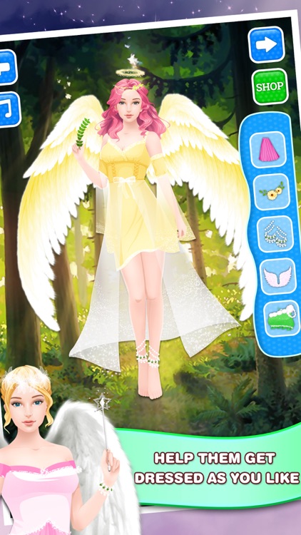 Little Angel Salon - Girls Dress Up Game