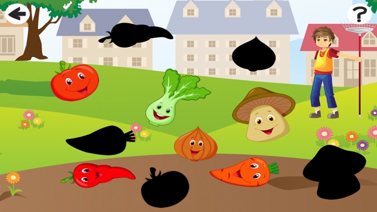 All About Vegetables a Game to Learn and Play for Children screenshot-3
