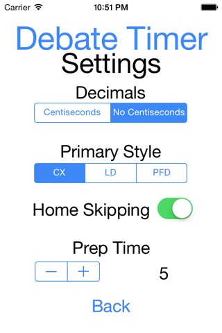 High School Debate Timer screenshot 4