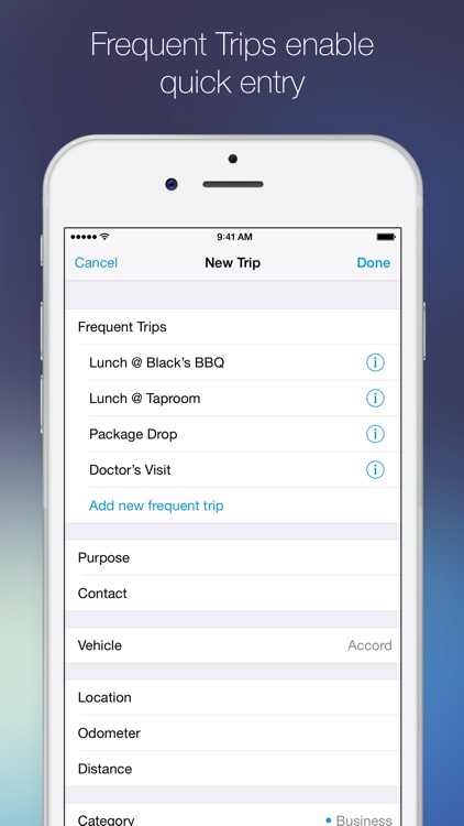 Mileage Log+ : Trip Log & Mileage Tracker screenshot-3