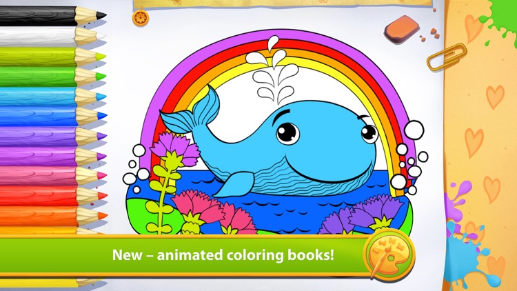 Learning Colors - Living Coloring