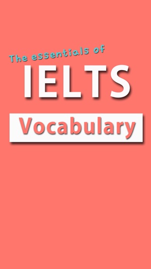 IELTS 필수 단어장