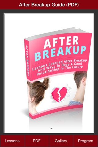 After Breakup Guide - Lessons Learned After Breakup, Ways To Have A Good Relationships screenshot 2