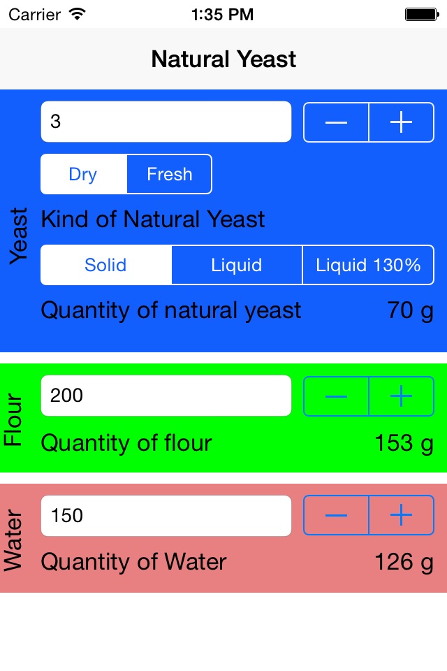 Yeast Calculator screenshot 2