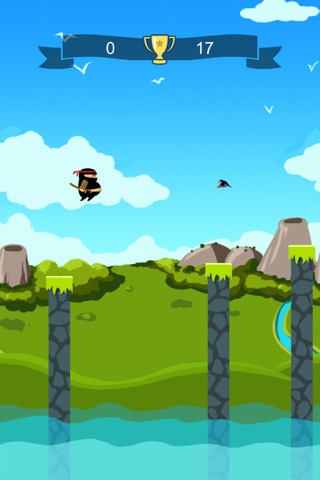Fat Ninja Love Spring screenshot 2
