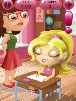 Imágen 2 School with Lucy: Play a fun & free Slacking Games App for Girls iphone