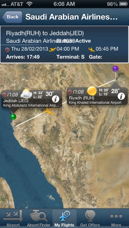 Jeddah Airport - Flight Tracker Premium airlines JED Saudi Arabian