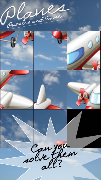 Plane Puzzles and Fun Games