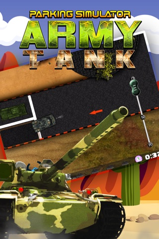 Parking Simulator: Army Tank Edition screenshot 2
