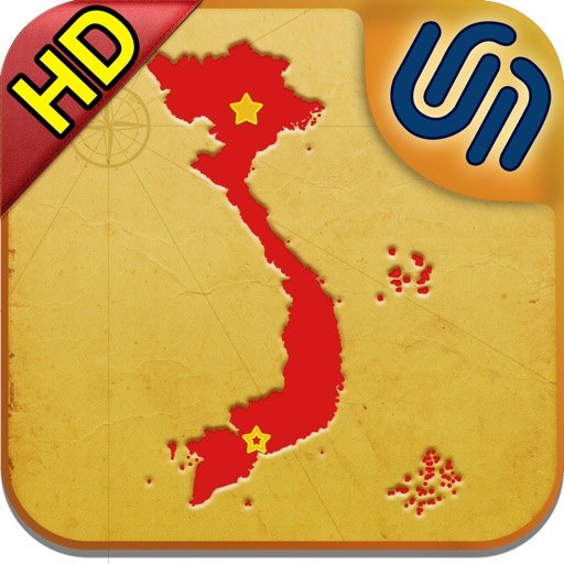 MapPieces:Vietnam HD iOS App