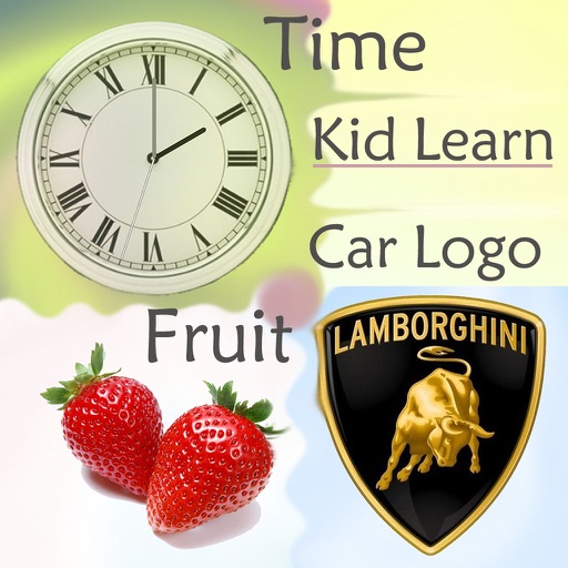 Baby Learn - ( Time + Car Logo + Fruit ) + English Pronunciation icon