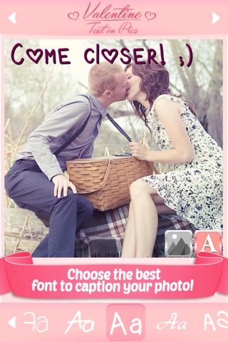 My Romantic Text on Pics - Add Caption to Photos & Write Love Quotes for your Valentine screenshot 3