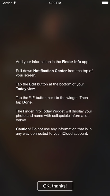 Finder Info
