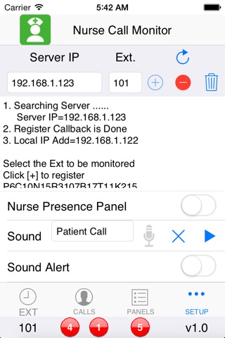 Nurse Call Monitor screenshot 2