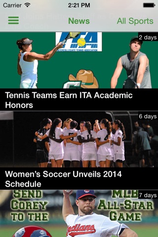 Stetson University Athletics screenshot 3